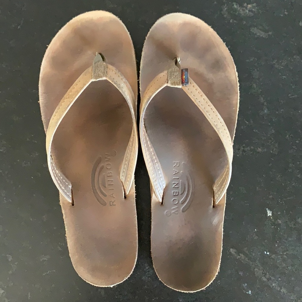 Rainbow Flip Flop Sandals